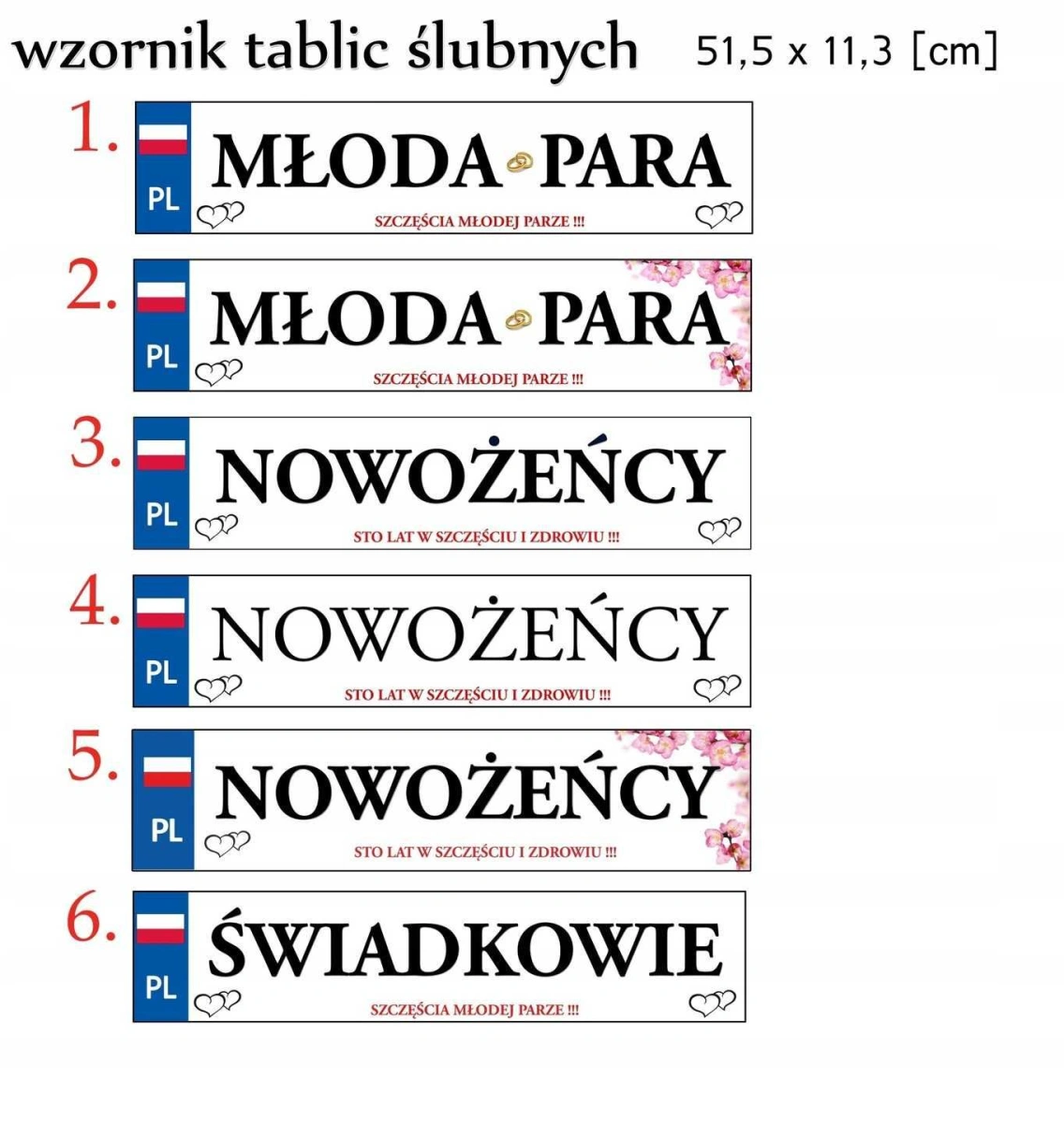 RUSTYKALNE duże serca na maskę samochodu dekoracja na samochód 324